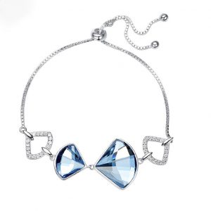 2018 Women Jewelry 925 Sterling Silver Crystal Dongguan Jewelry